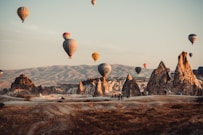 hot air balloons on the sky during daytime