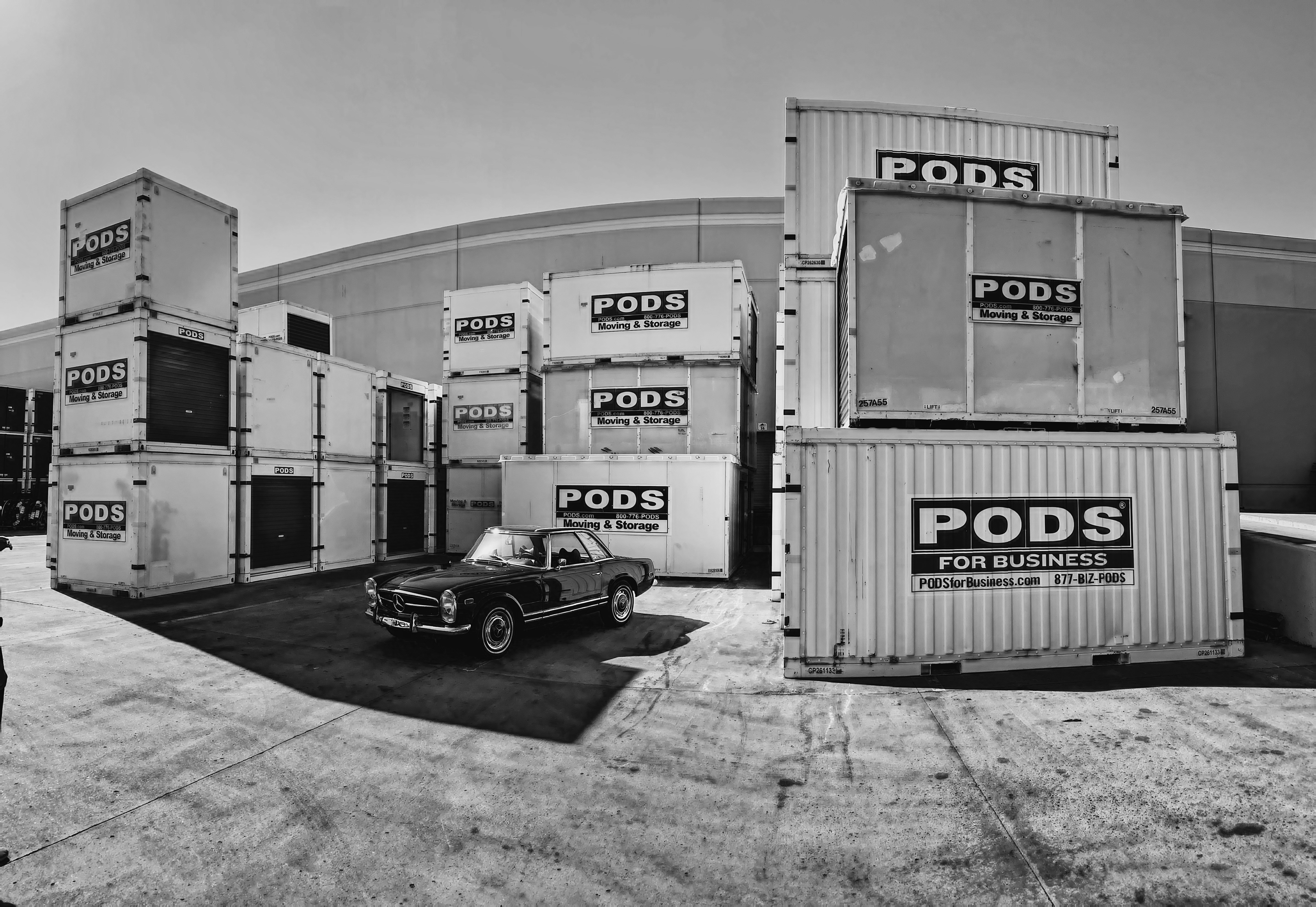 pods shipping container