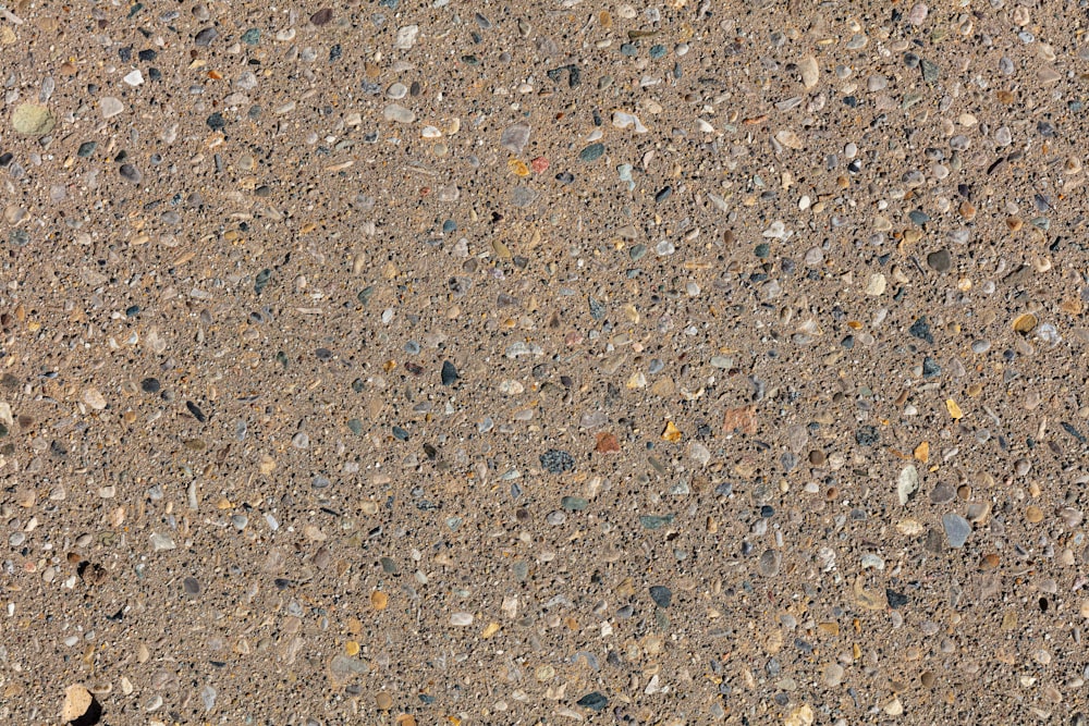 brown and gray stone fragments