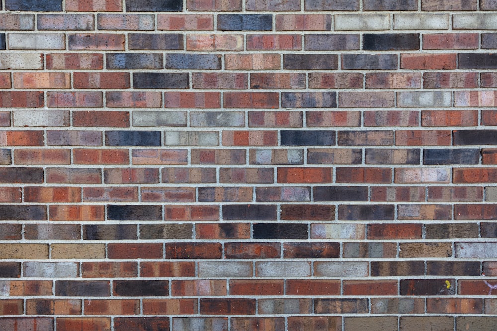 brown and black brick wall