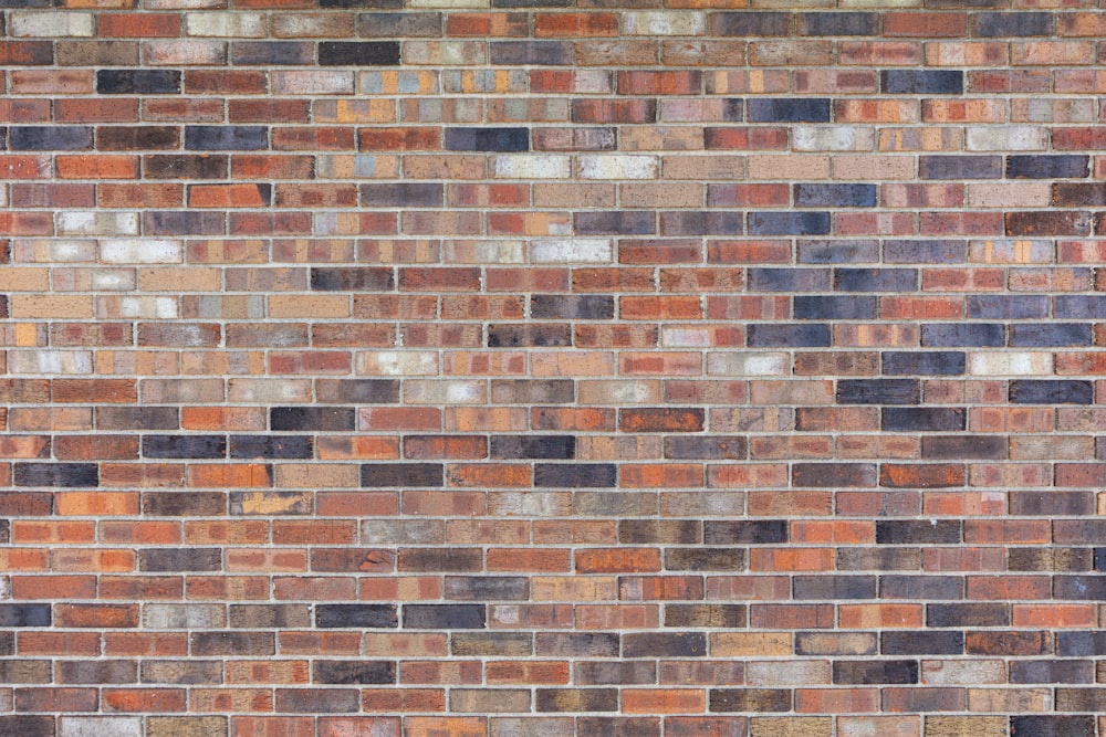 brown and black brick wall