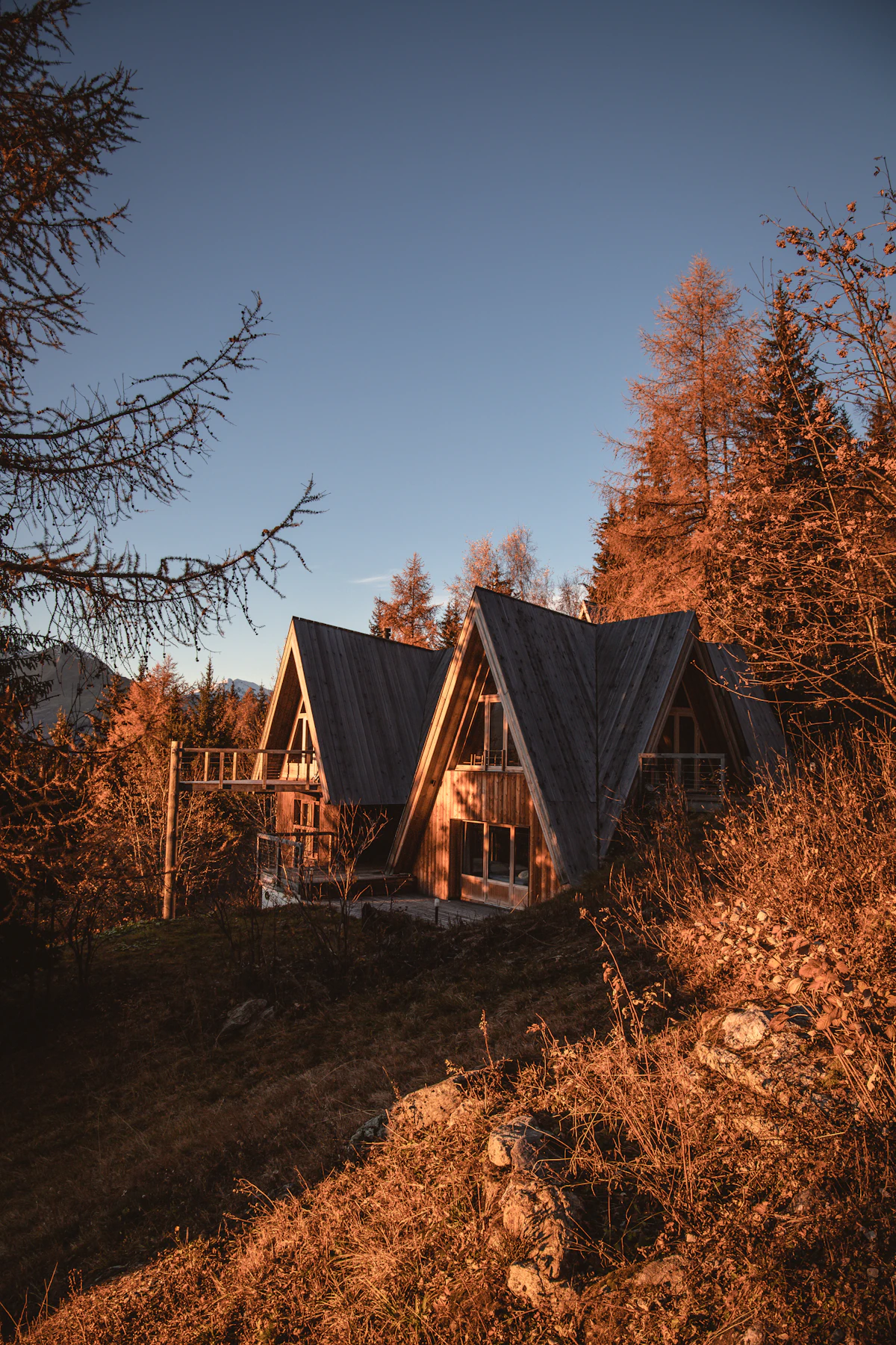 mountain modern home
