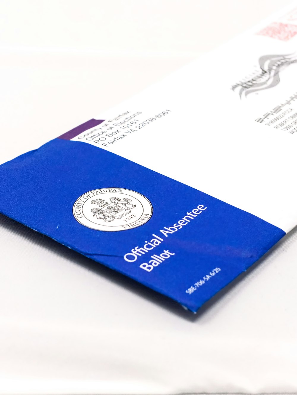 blue book on white surface