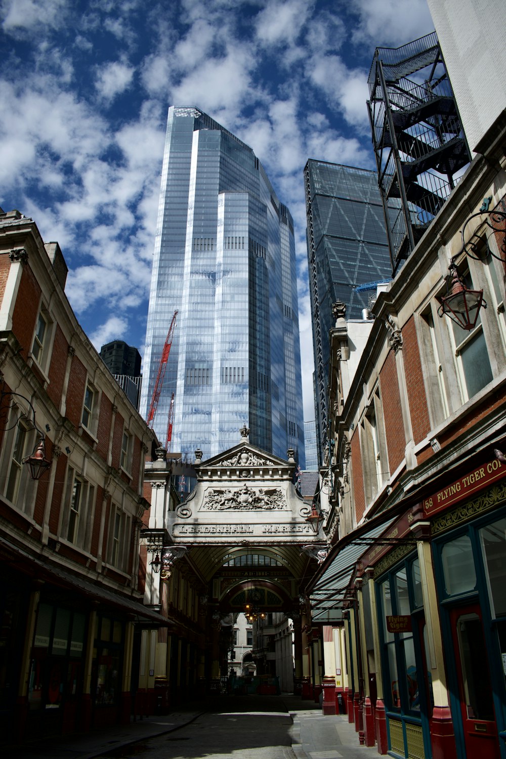 low angle photography of high rise building