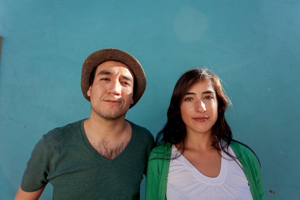 man and woman smiling during daytime
