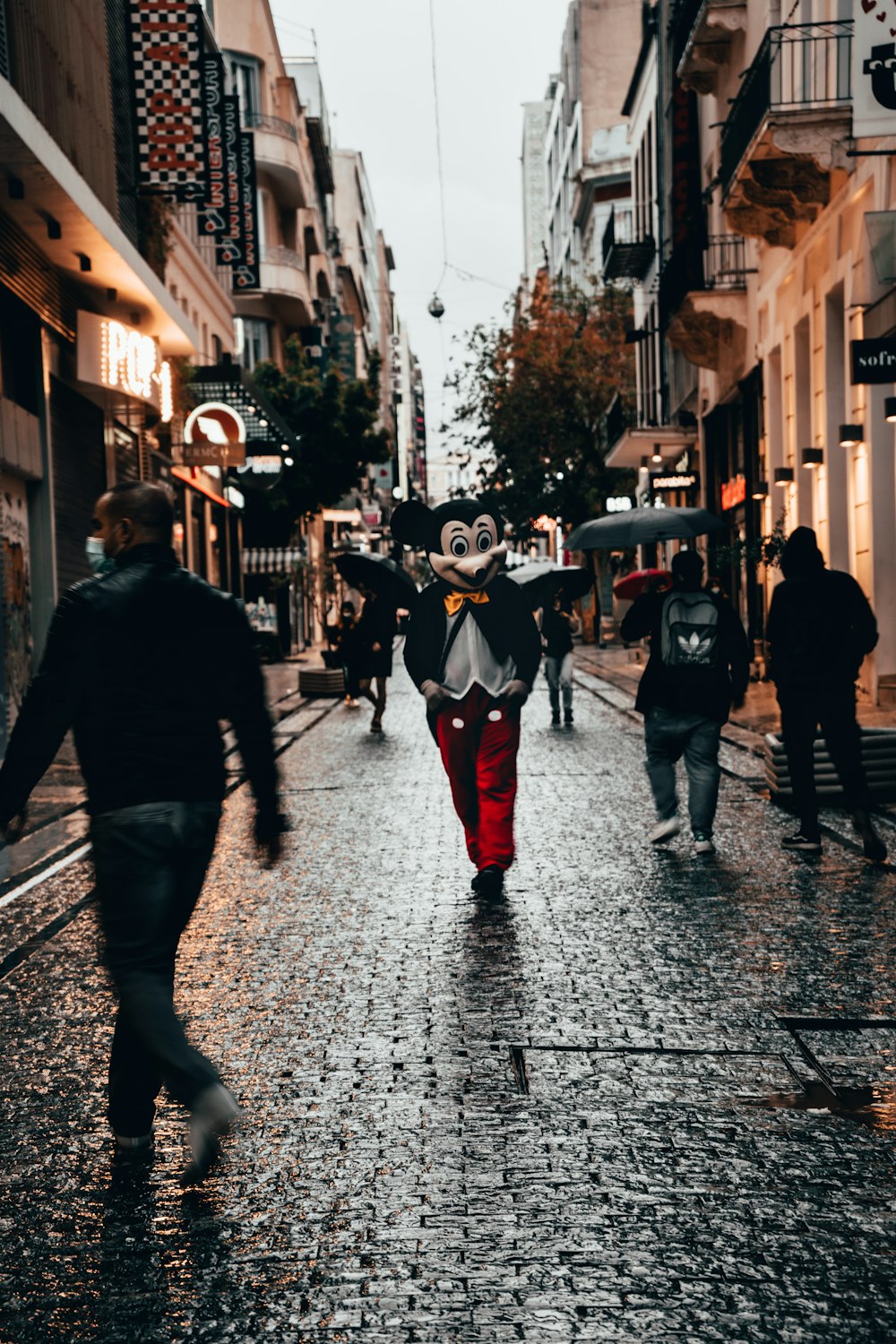 people walking on street during daytime