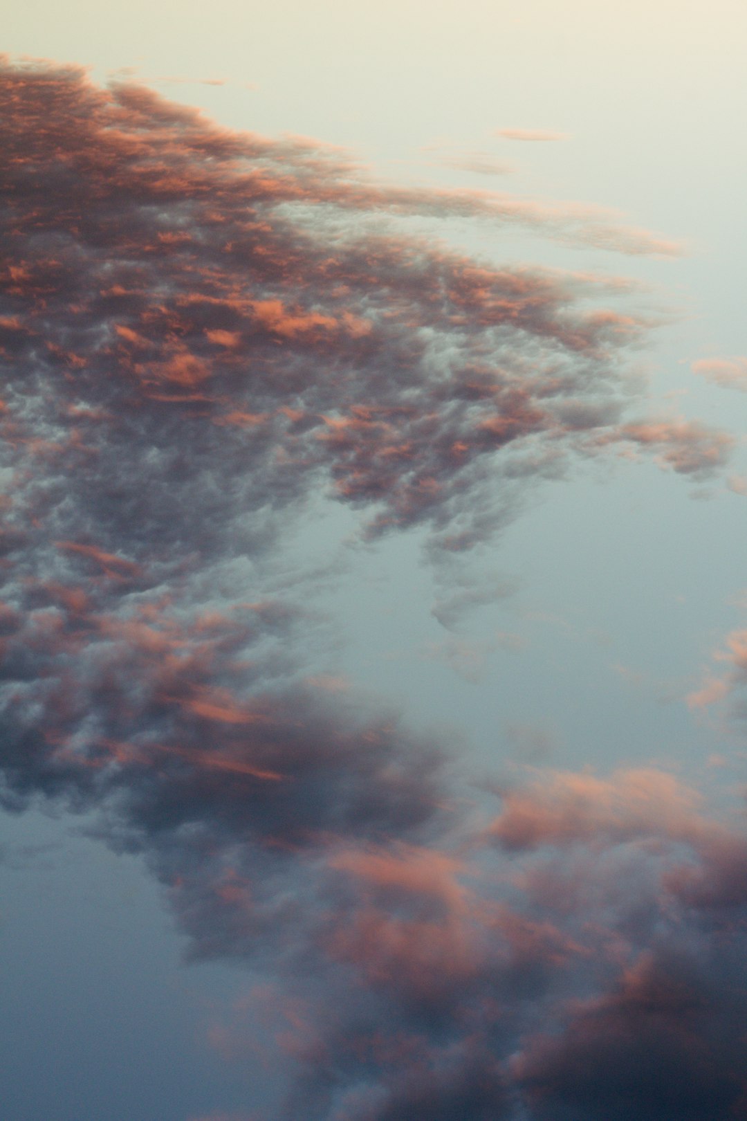 white clouds and blue sky