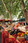 fruit stand on the street during daytime