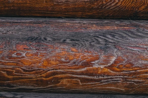 brown and black wooden surface