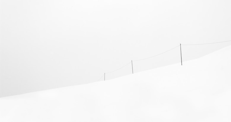 white clouds over the mountain
