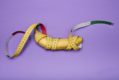 A banana placed next to a steel pipe fi 90 for scale comparison.