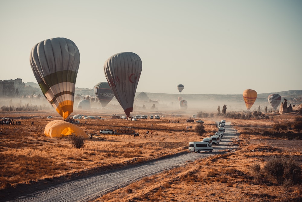Hot air balloons on field during daytime photo – Free Cappadocia Image on  Unsplash