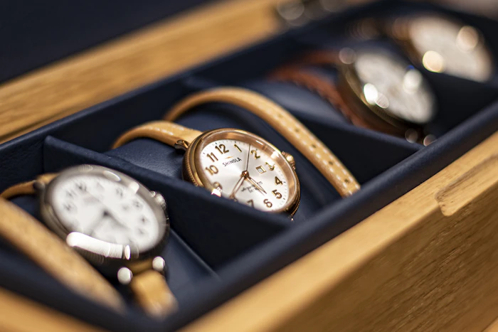 Minimalist Gold-Tone Watch