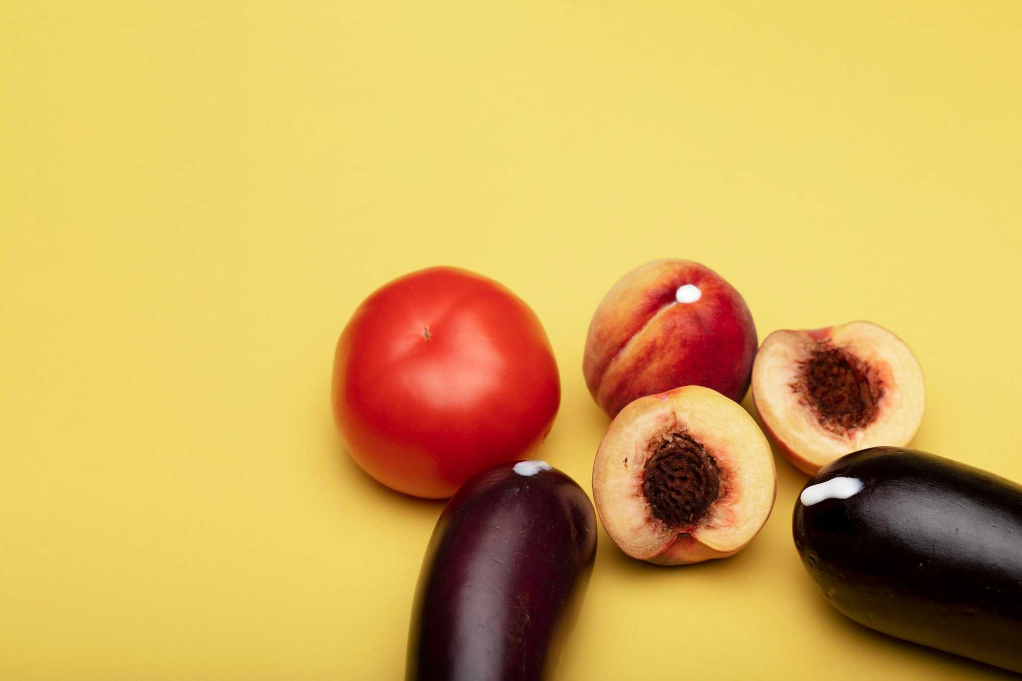 orgy of fruit and veggies