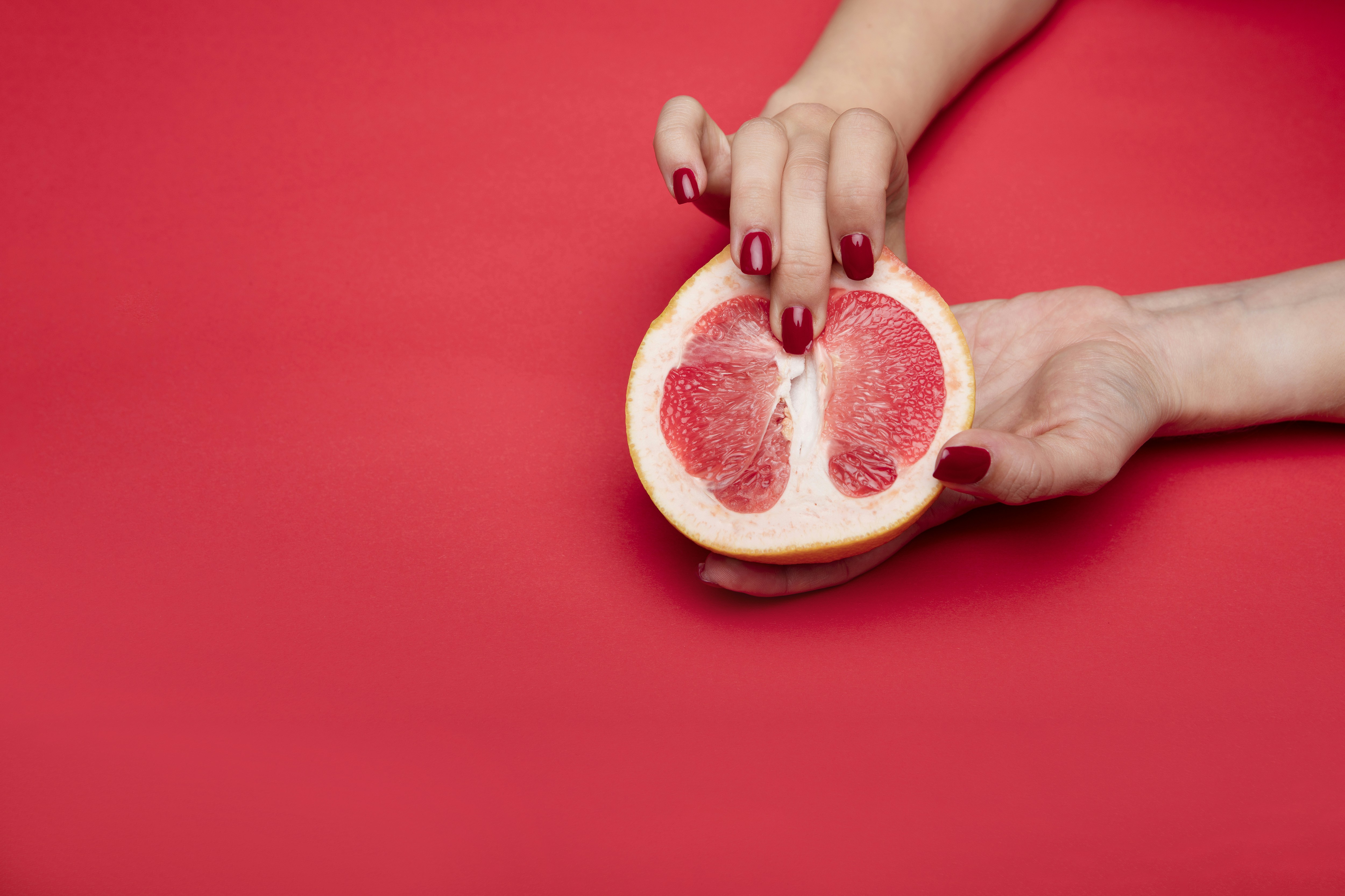masturbation grapefruit sex art