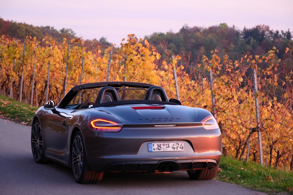 black porsche 911 on road during daytime