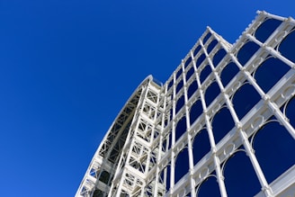 white metal frame under blue sky during daytime