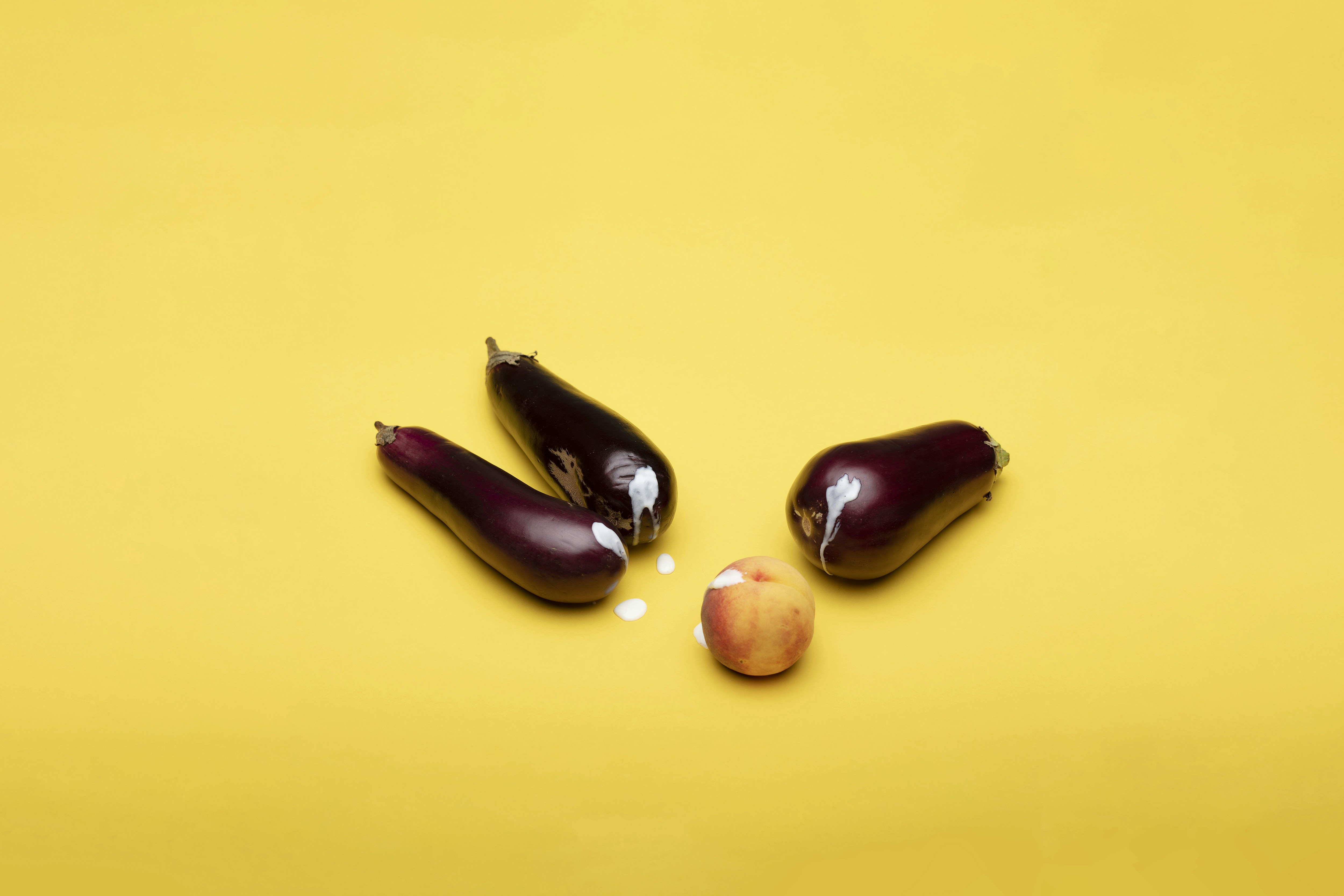 eggplants and peach sex