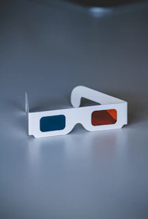 white and orange plastic frame