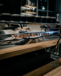 A sleek automated coffee kiosk showcasing advanced robotic technology.