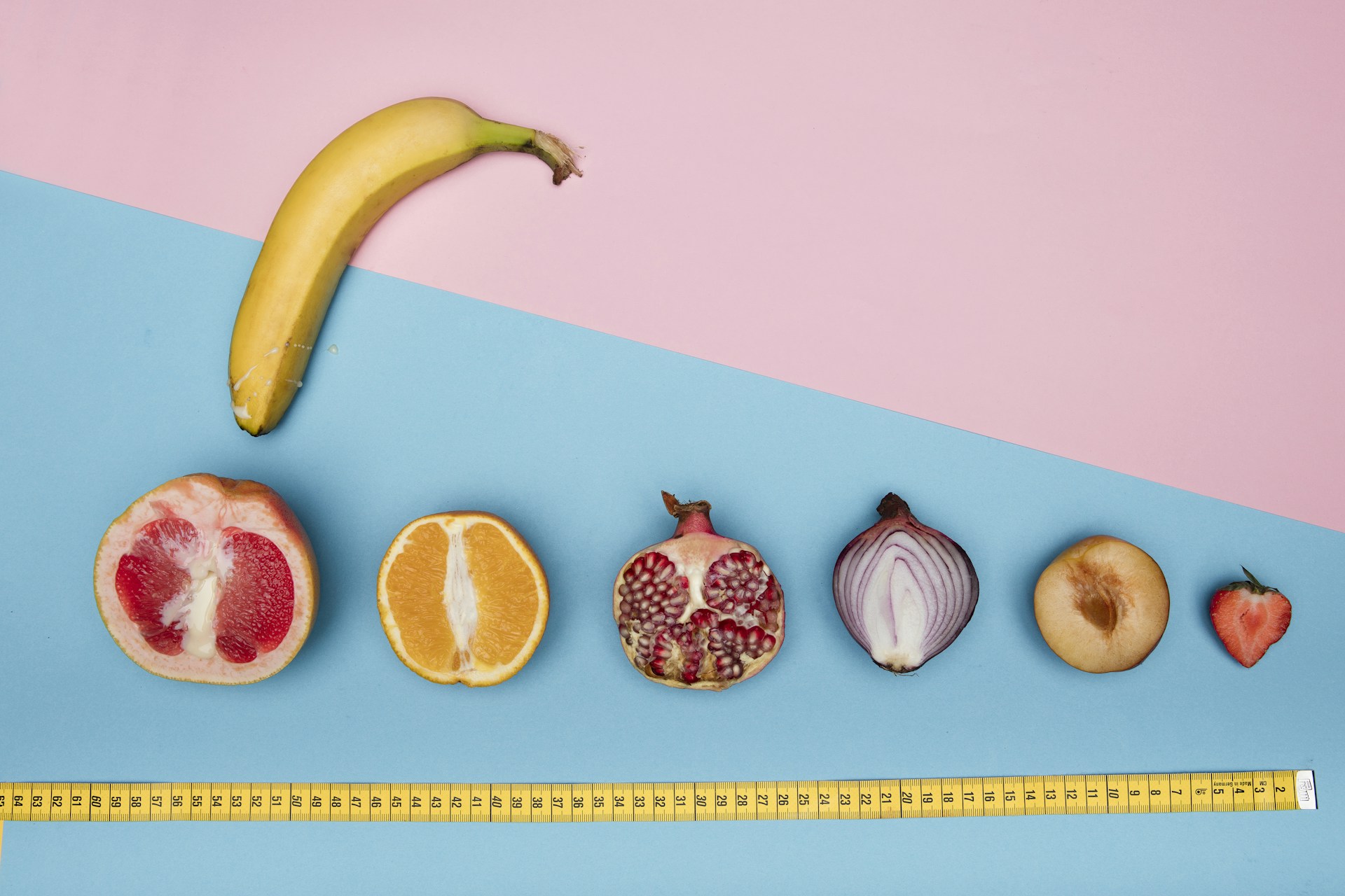 sliced orange and banana fruits
