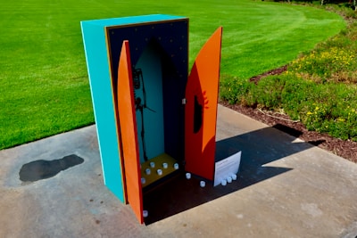 An artistic installation promoting environmental awareness.