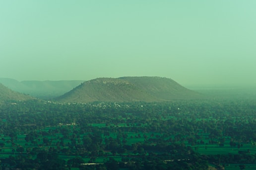 green mountains under white sky during daytime