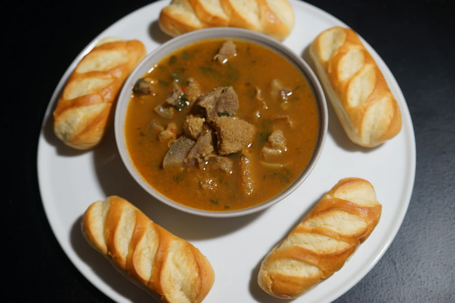 Nigerian cow meat pepper soup