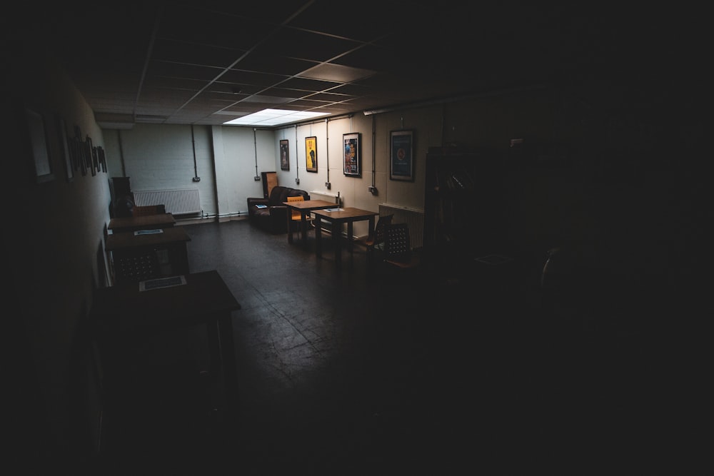 white wooden door near brown wooden table