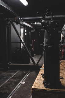 A behind-the-scenes view of the stage crew at work.