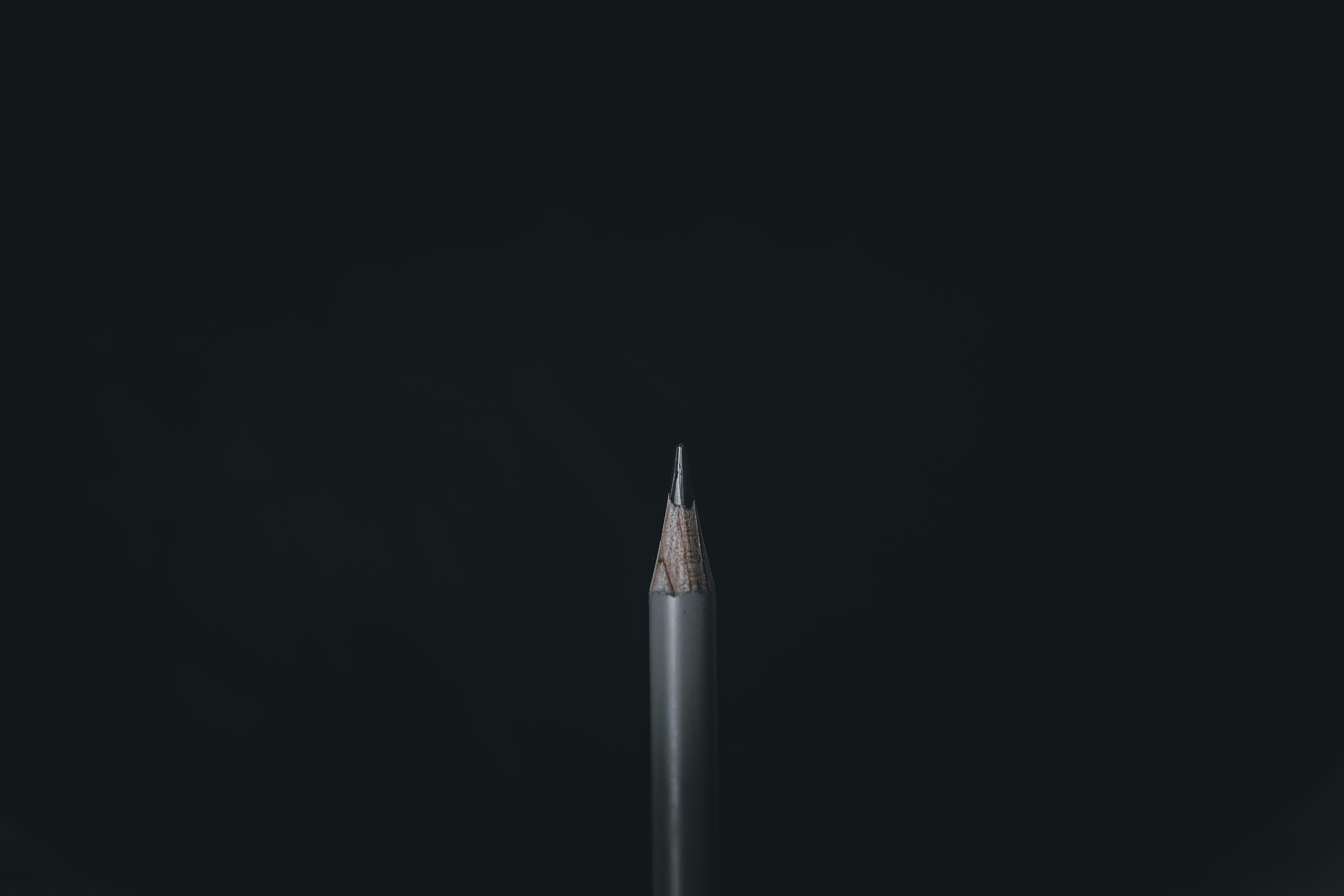 White and black pencil on black background photo – Free Black Image on