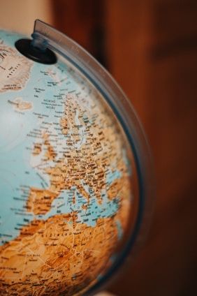 World globe choose your destination