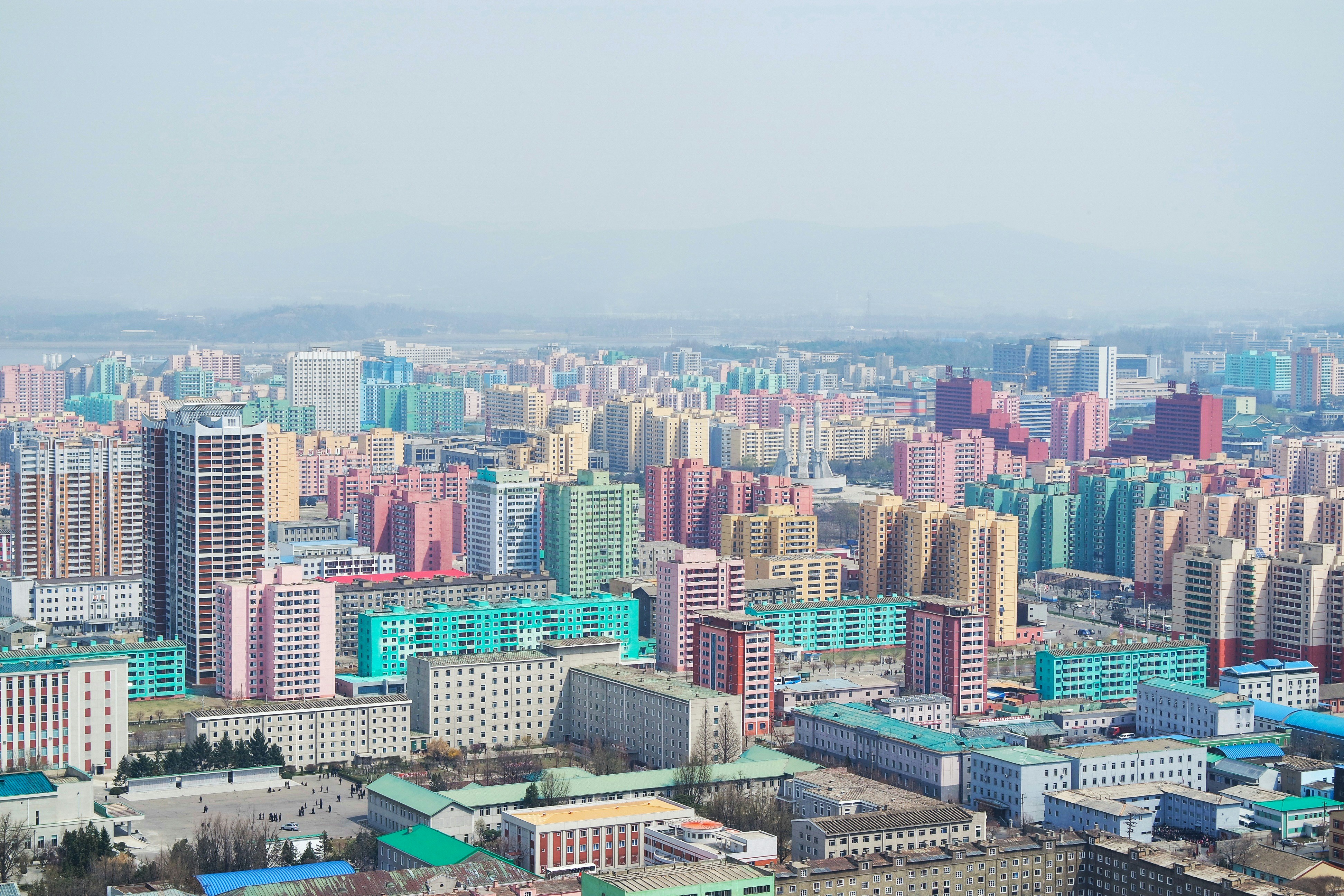 aerial view of city buildings during daytime