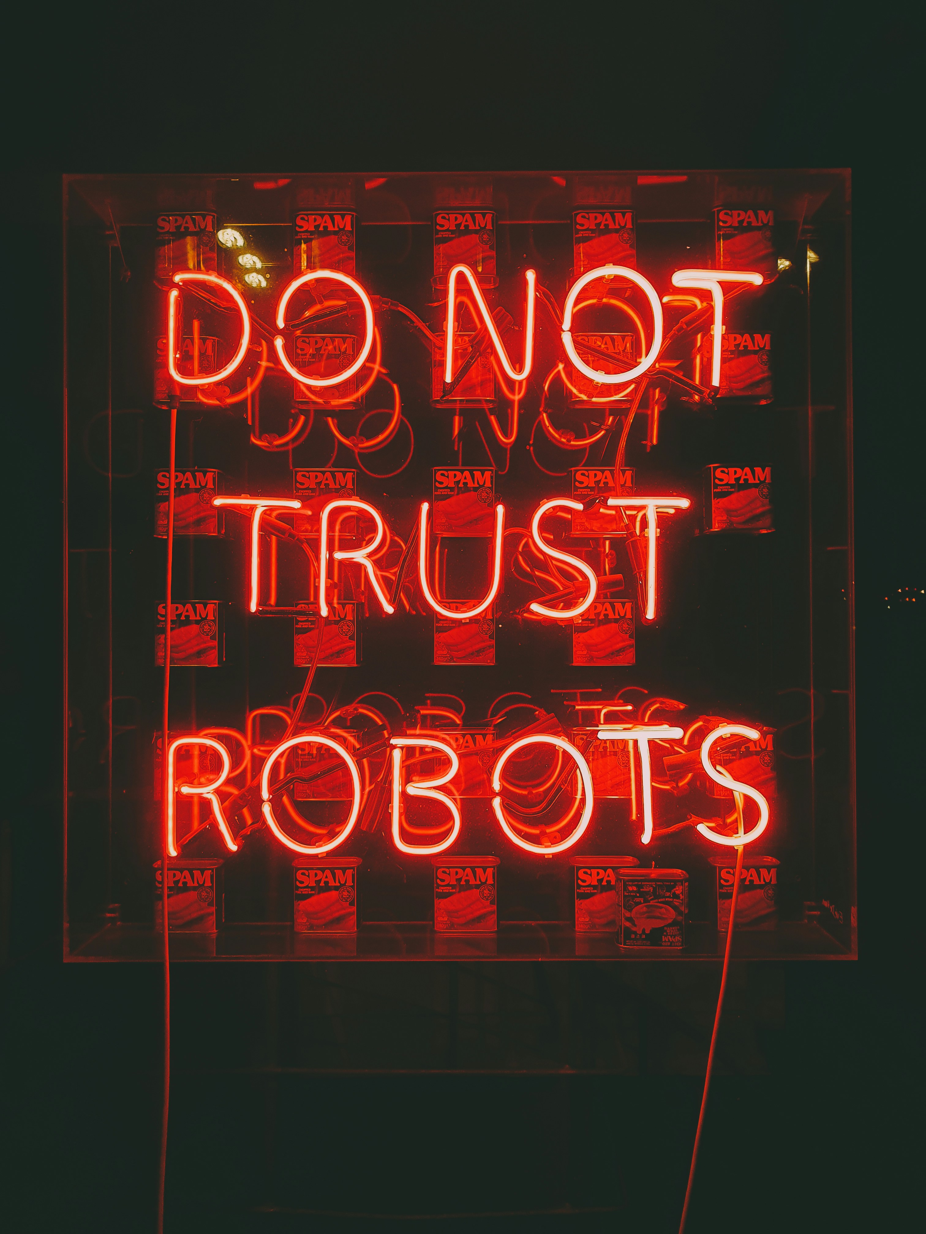 Do Not Trust Robots