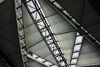 Modern geometric design symbolizing fresh thinking and collaboration.