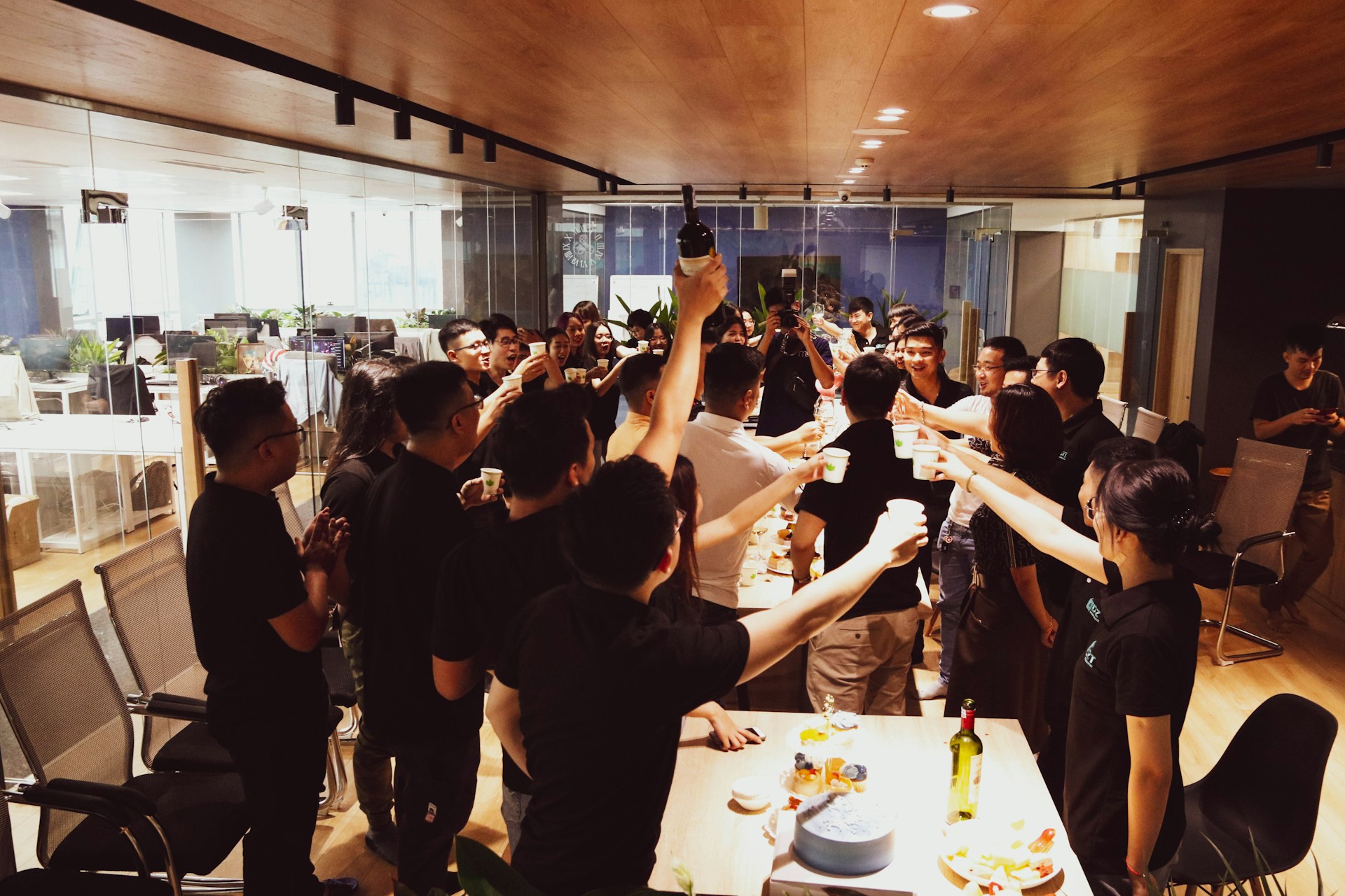 woman wearing yellow long-sleeved dress under white clouds and blue sky during daytime