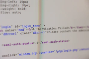 A computer screen displaying a simulated phishing email with warning signs.