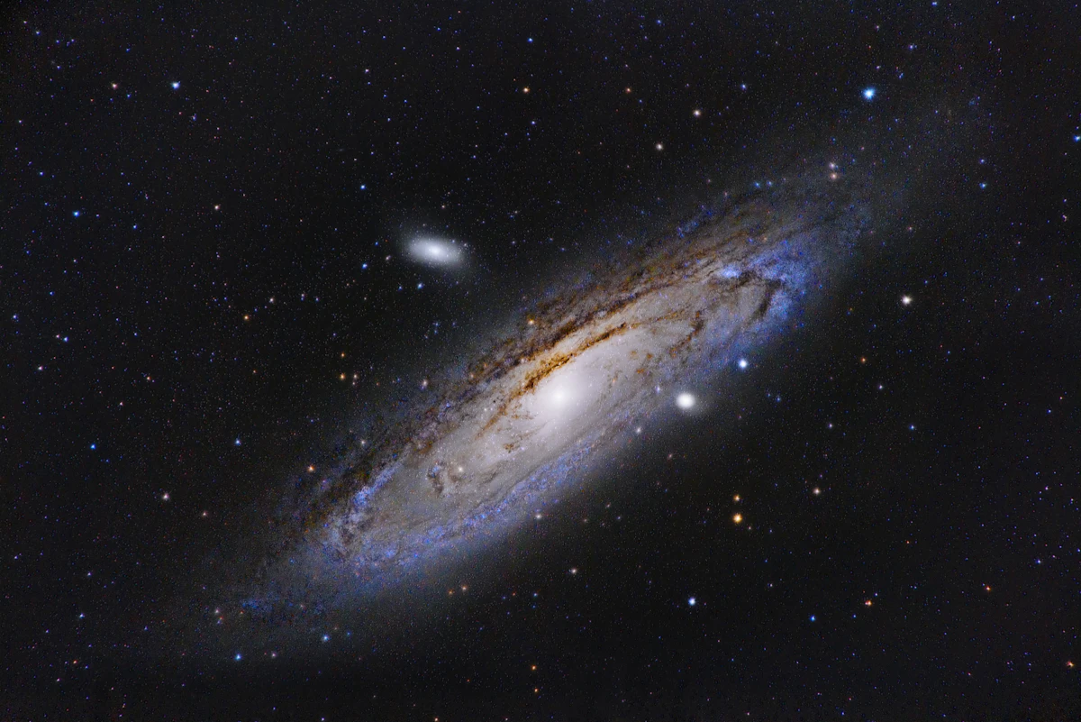 A spiral galaxy, the soul groups among the stars