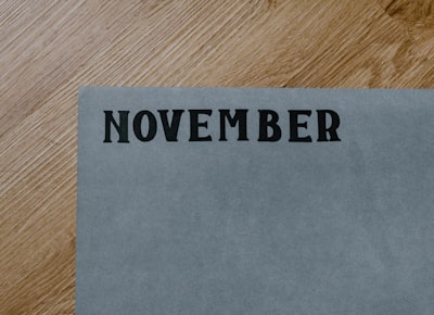 november zoom background