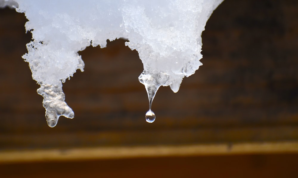 spruzzi d'acqua nella fotografia ravvicinata