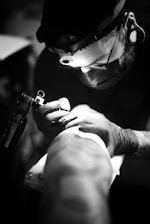 Tatouage réalisé par notre studio à Seignosse