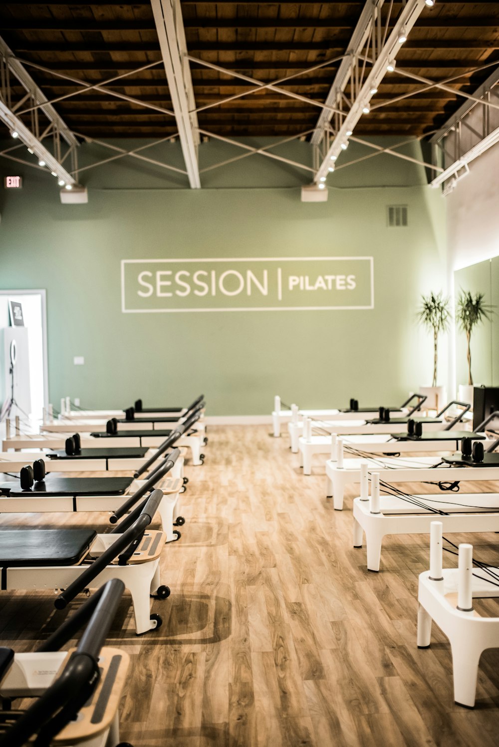 3,624 Pilates Reformer Poses Images, Stock Photos, 3D objects