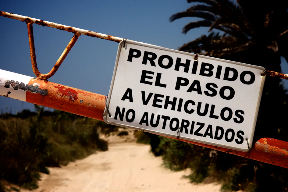 La parcela para viajeros 'ilegal' se puso a la venta en Facebook