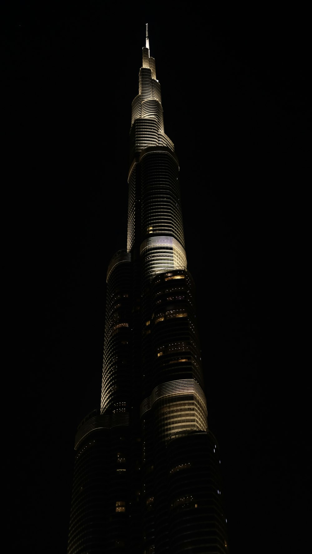 black and white high rise building