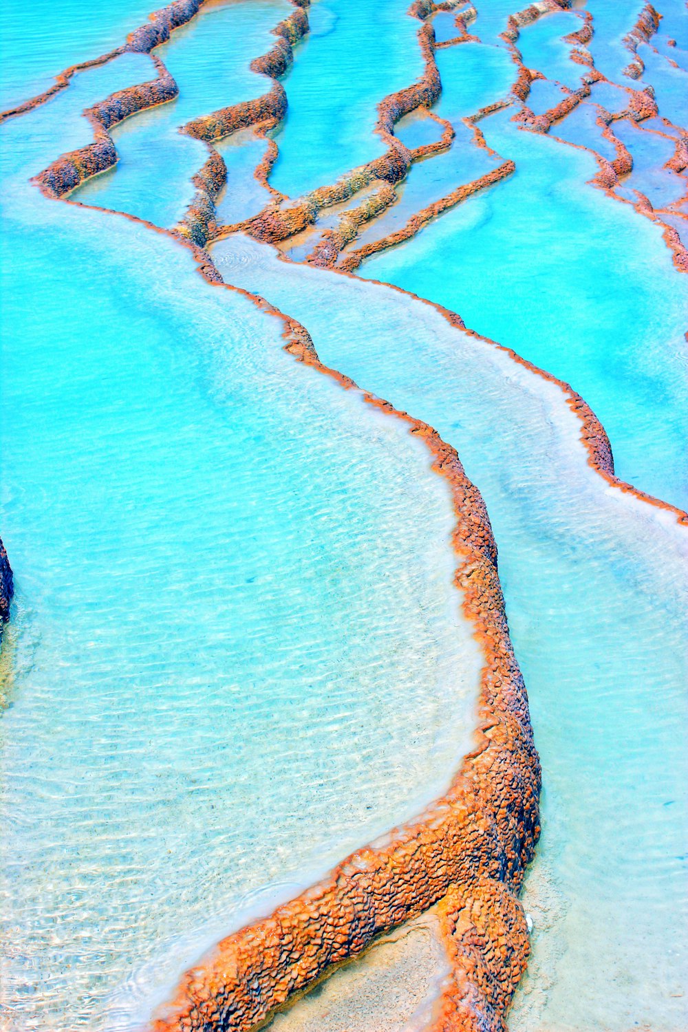 aerial view of blue ocean water during daytime