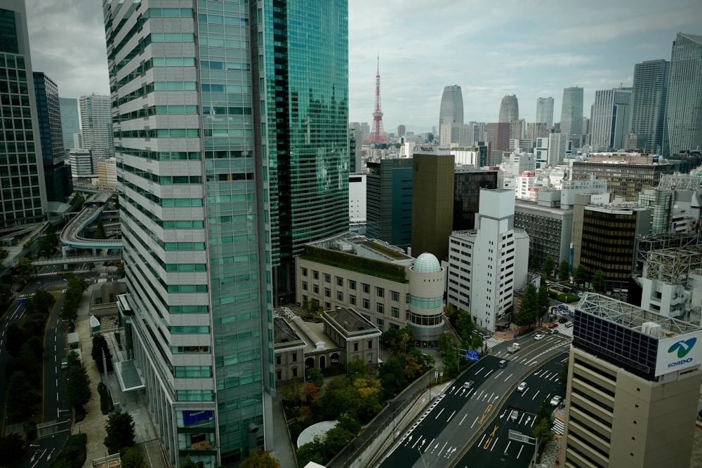 high rise buildings during daytime