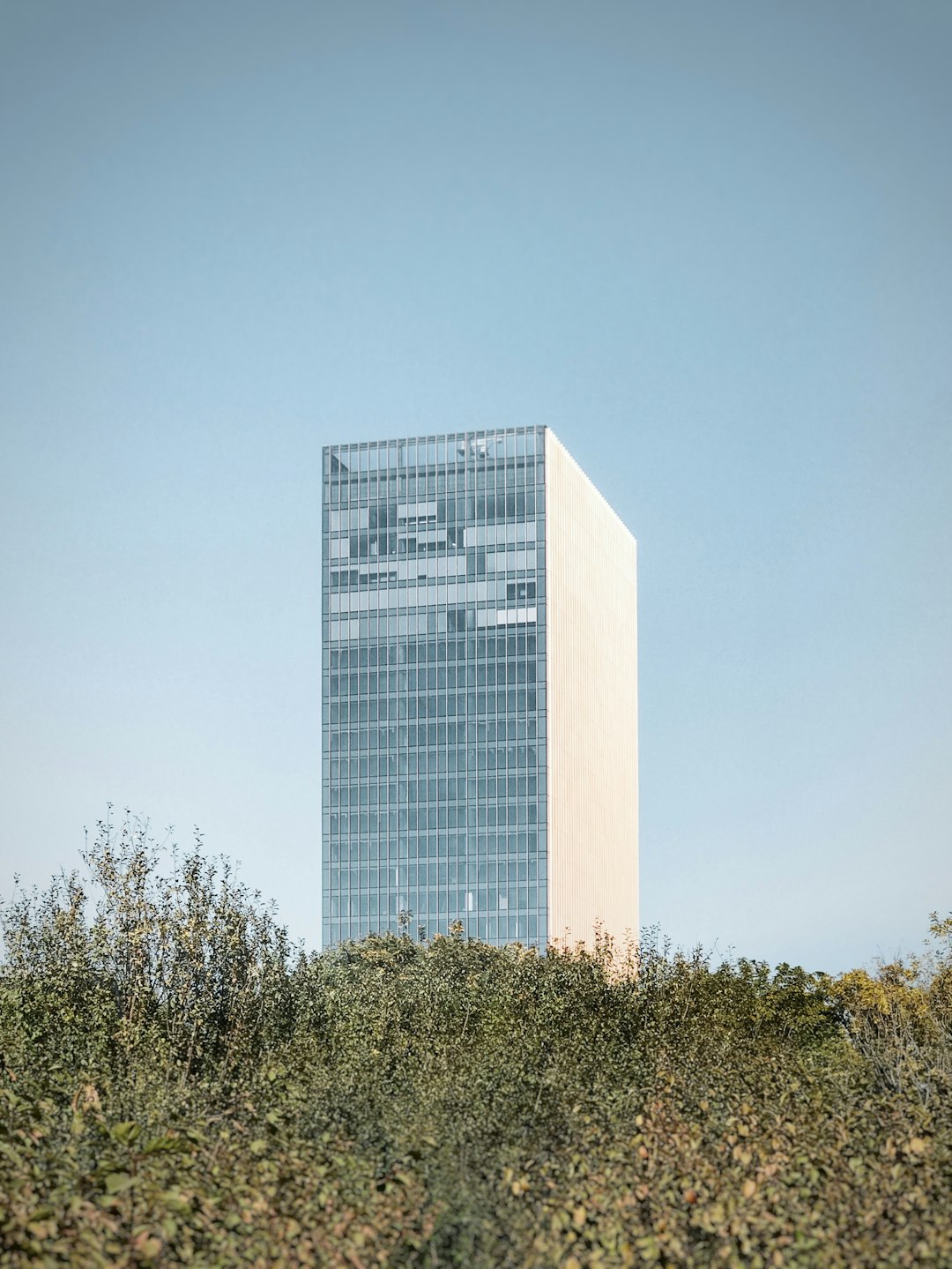 white concrete building near green trees during daytime