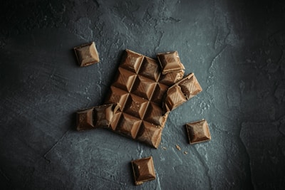 brown wooden blocks on gray concrete floor