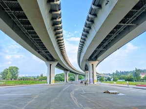 white concrete bridge during daytime