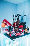 red and white lego toy
